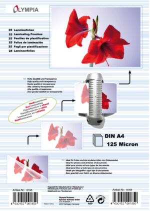 DIN A4 - 25 x 125 MIC